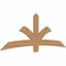 Ekena Millwork Davenport Timber Gable Bracket, Western Red Cedar, 84"W x 31"H x 1 1/2"D x 5 1/2"F, 9/12 Pitch GBW084X31X0206DAV00SWR - alternate 2